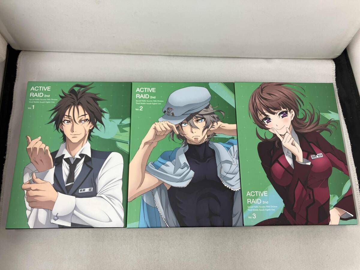 【※※※】[全3巻セット]｢アクティヴレイド-機動強襲室第八係-2nd｣ディレクタｰズカット版 Vol.1~3(Blu-ray Disc) 7,147円