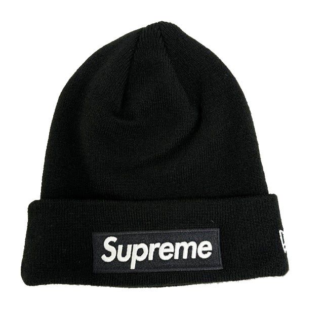 シュプリーム SUPREME ×NEWERA ニューエラ 24AW Box Logo Beanie ボックス ロゴ刺繍 ビーニー ニットキャップ 黒ブラック ブランド古着ベクトル 中古☆AA★▲260803 7,440円