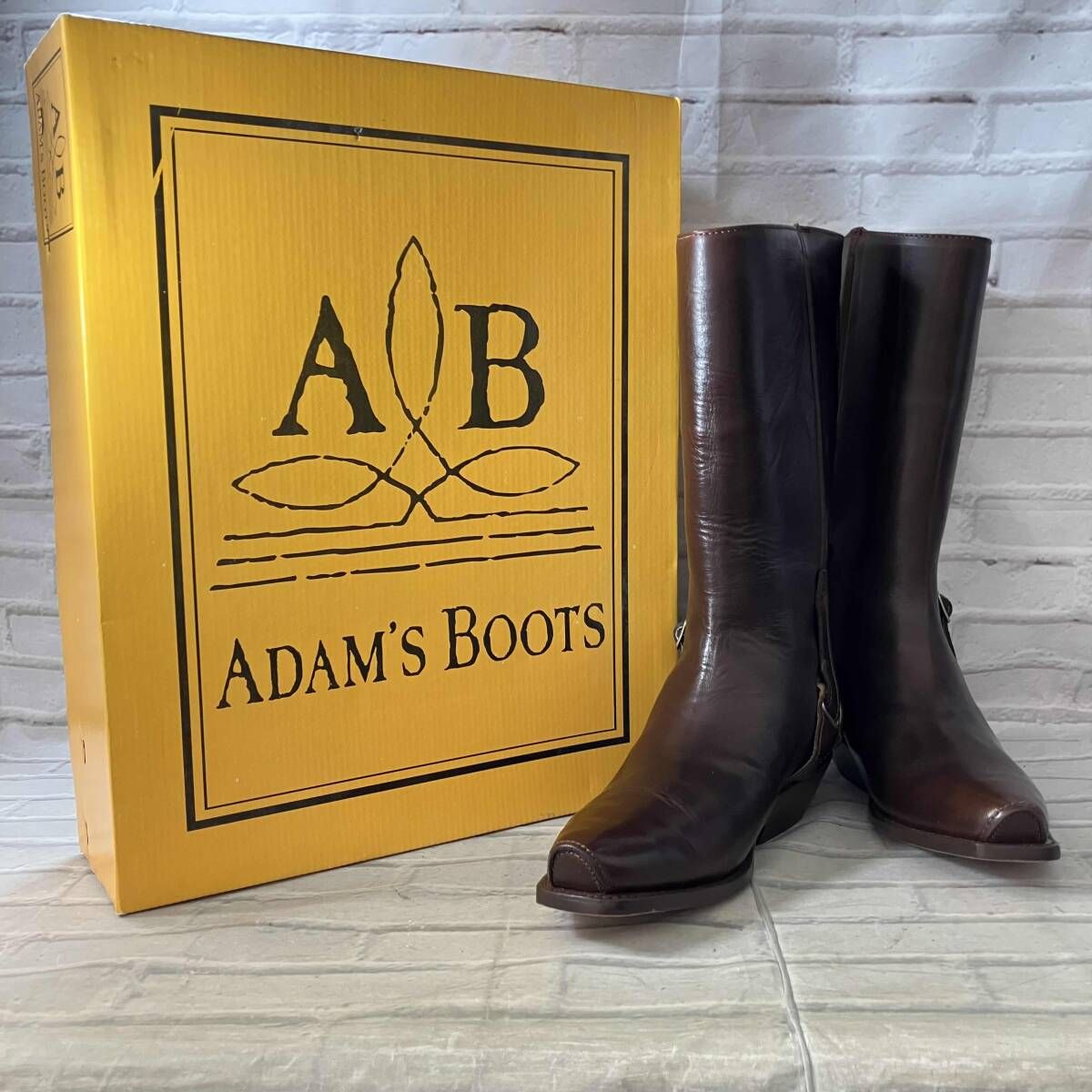 ADAMs BOOTS / アダムスブーツ / ブーツ / サイズ26cm / ブラウン 10,584円