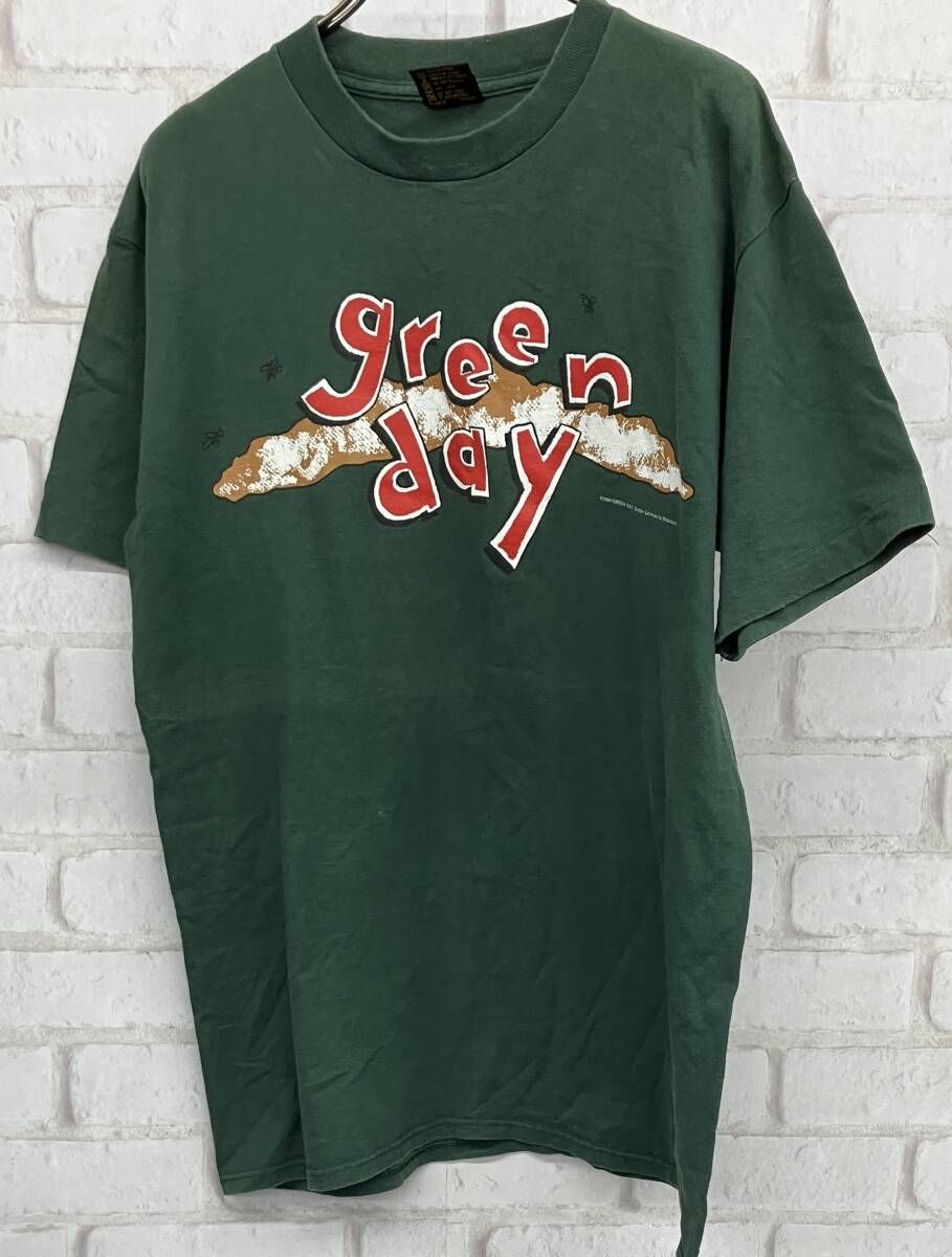 greenday 半袖Tシャツ グリーンデイ dookie 90s USA製 グリーン size L 18,810円