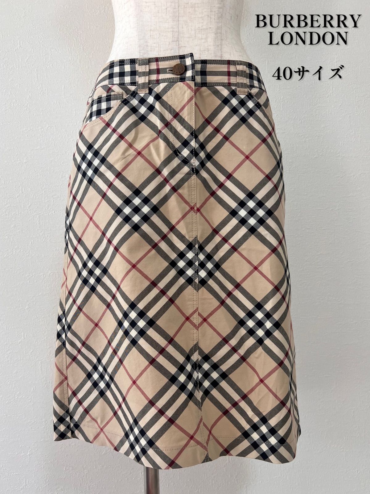 BURBERRY LONDON バーバリーロンドン　スカート ノバチェック