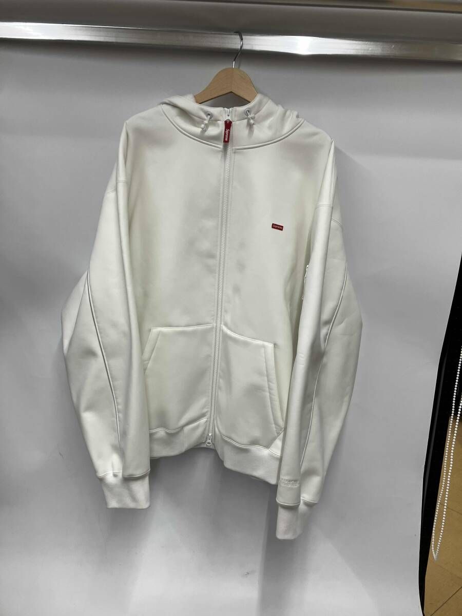 ホワイト Supreme／23AW／GORE TEX／シュプリーム　ゴアテックス　ジップパーカー