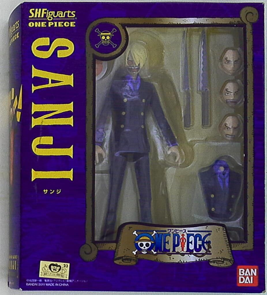 バンダイ S.H.Figuarts サンジ 追加パーツ（ニヤリ顔)付き