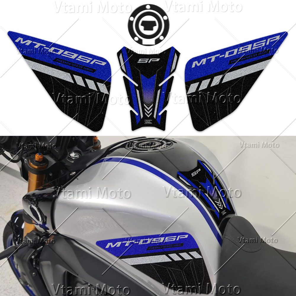 MT-09 SP 2021-2023 用 タンクステッカー タンクパッド保護デカール