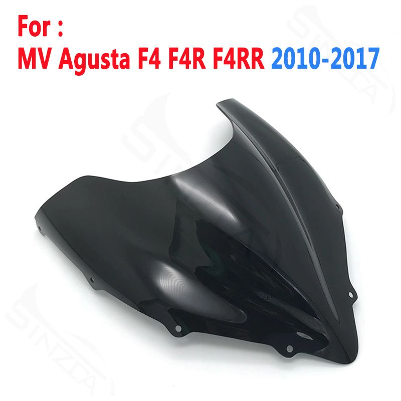Mv Agusta F4/F4R/F4RR/RR 2010-2016 用 黒い風デフレクター