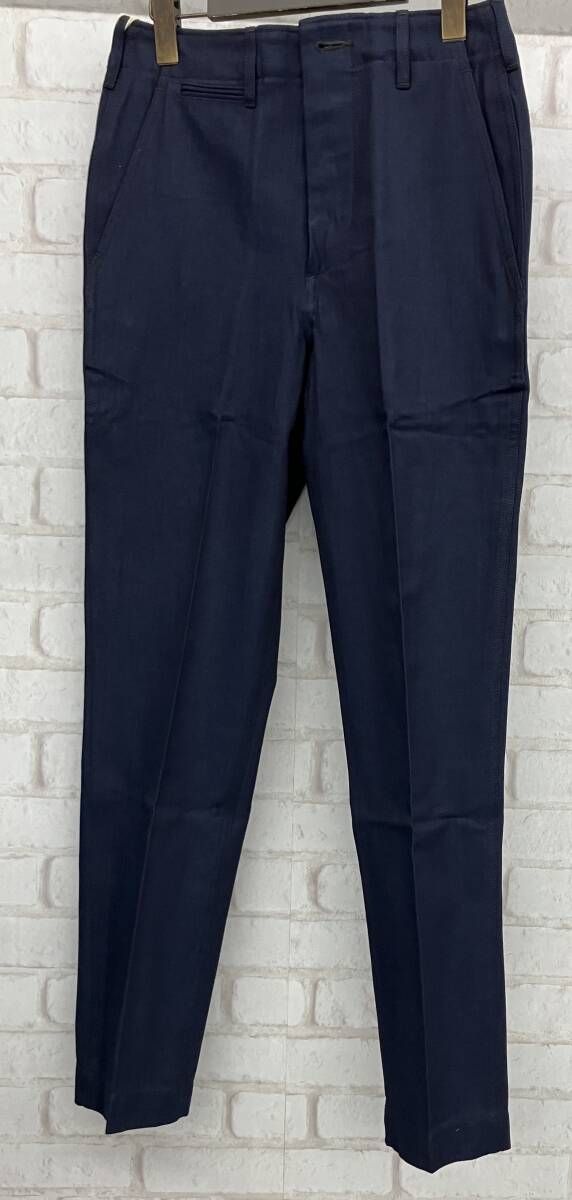 BONCOURA 41 indigo x indigo トラウザーパンツ ボンクラ ヘリンボーン インディゴ size29