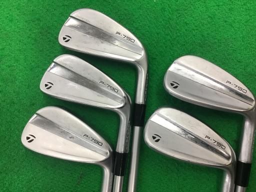 【中古】 テーラーメイド Taylor Made P・790(2023) 5S アイアンセット IR 純正特注シャフト (フレックスR) メンズ 男性用 右利き 右用 Cランク ゴルフクラブ