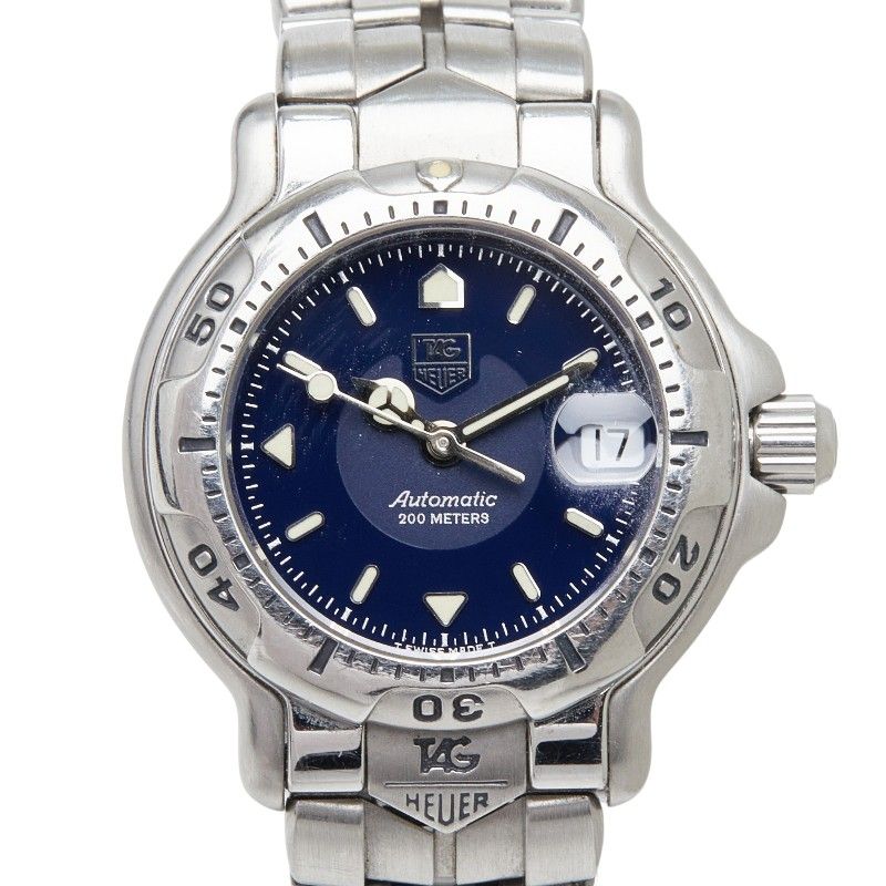 タグホイヤー 6000シリーズ 腕時計 WH2313-K1 ネイビー シルバー ステンレススチール レディース TAG HEUER【227-78514】 32,370円