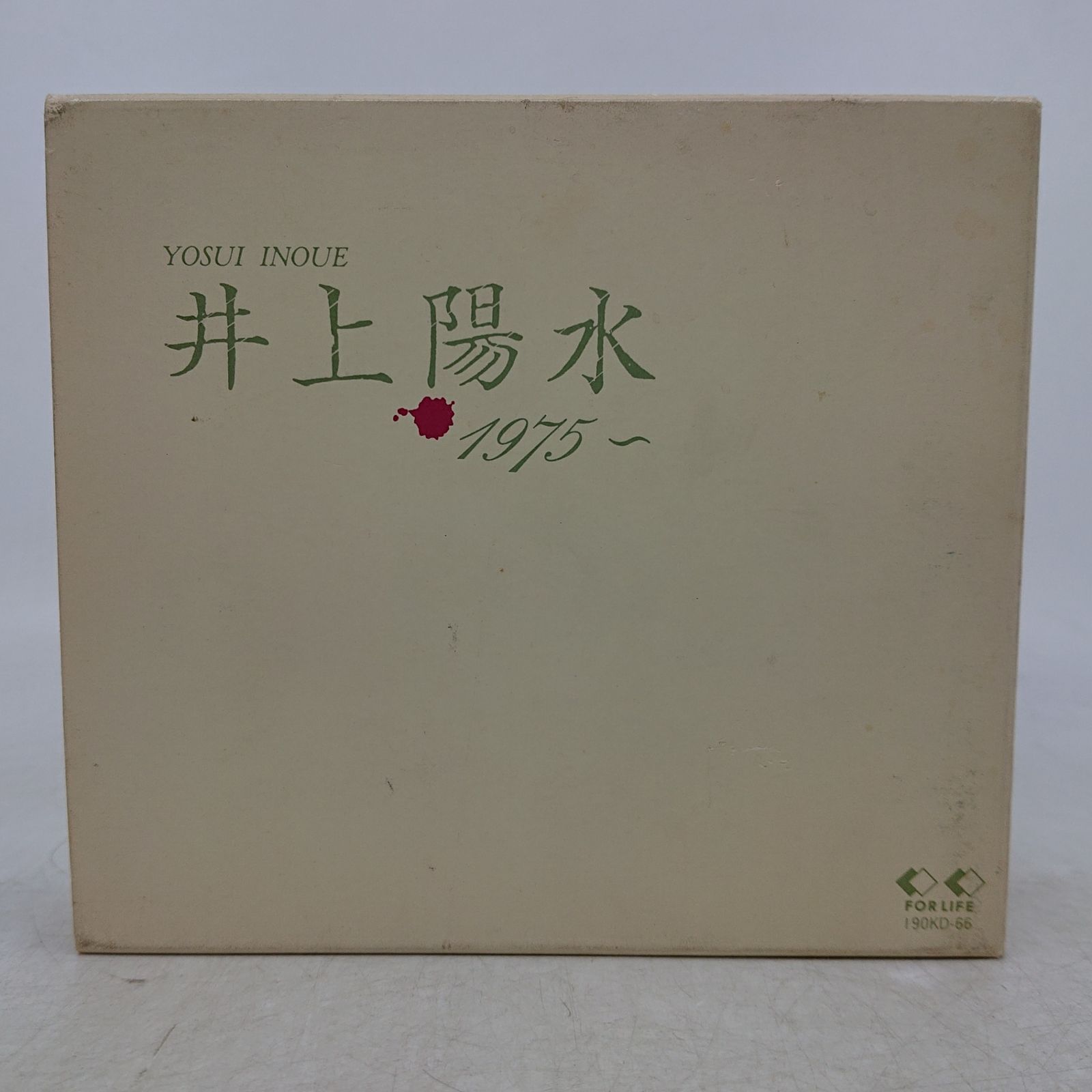 井上陽水 CD DVD 6枚セット 6点】井上陽水 1975~ CD6枚組 1枚欠品 歌詞カード付属 2608czth6