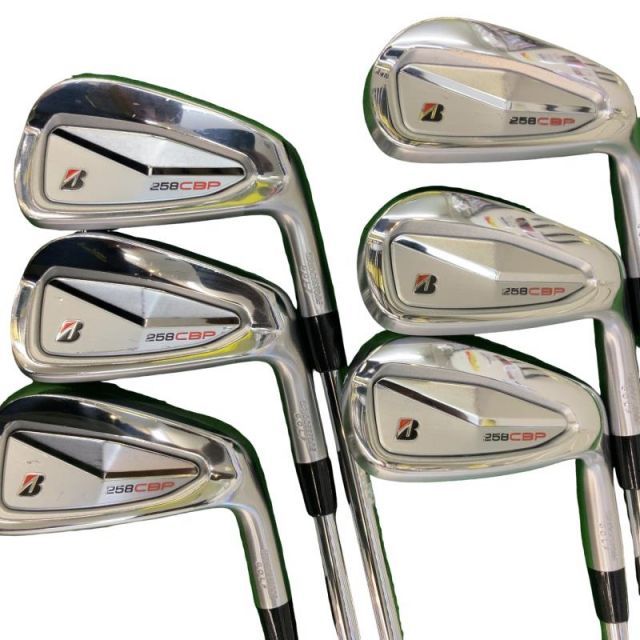 【中古】 ブリヂストン BRIDGESTONE 258CBP 6S アイアンセット IR NS PRO MODUS3 TOUR105 DUAL FLOW (フレックスS) メンズ 男性用 右利き 右用 Cランク ゴルフクラブ