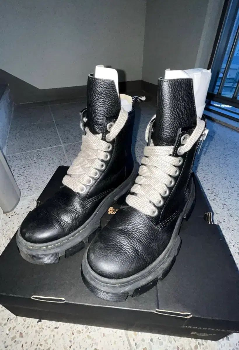 DR. MARTENS ドクターマーチン x RICK OWENS リックオウエンス ジャンボ麻マーティン 1460