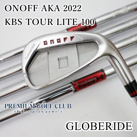 【中古】[B-ランク] アイアンセット グローブライド(ダイワ) ONOFF AKA 2022/KBS TOUR LITE 100/S/25[4308] 34,320円