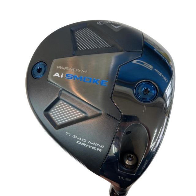 【中古】 キャロウェイ PARADYM Ai SMOKE Ti 340 MINI 11.5° ドライバー DR TENSEI 60 for CW(Ai SMOKE DR) (フレックスS) メンズ 男性用 右利き 右用 Cランク ゴルフクラブ