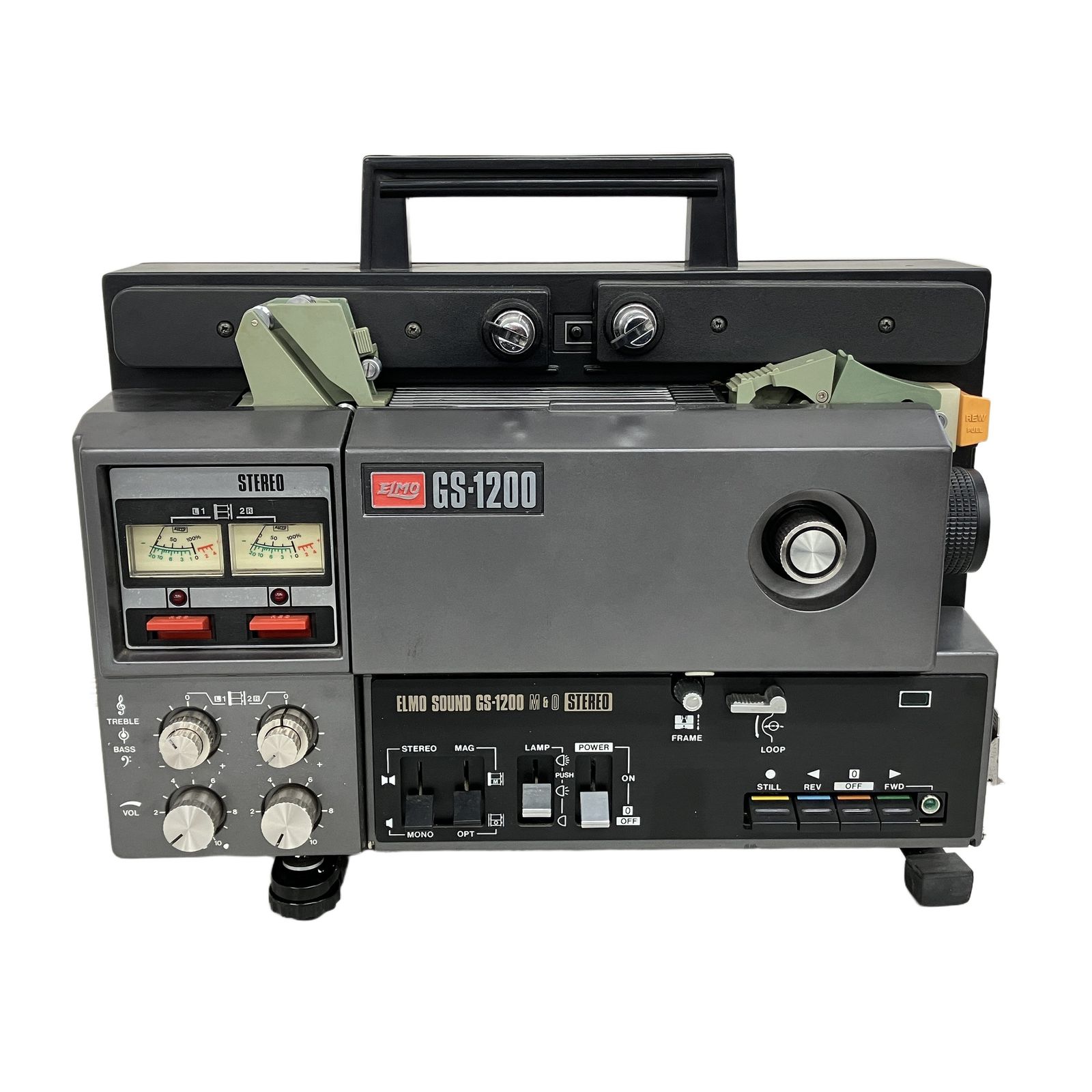 ELMO エルモ GS-1200 8mmフィルム 映写機 プロジェクター 家電 ジャンクK11019719