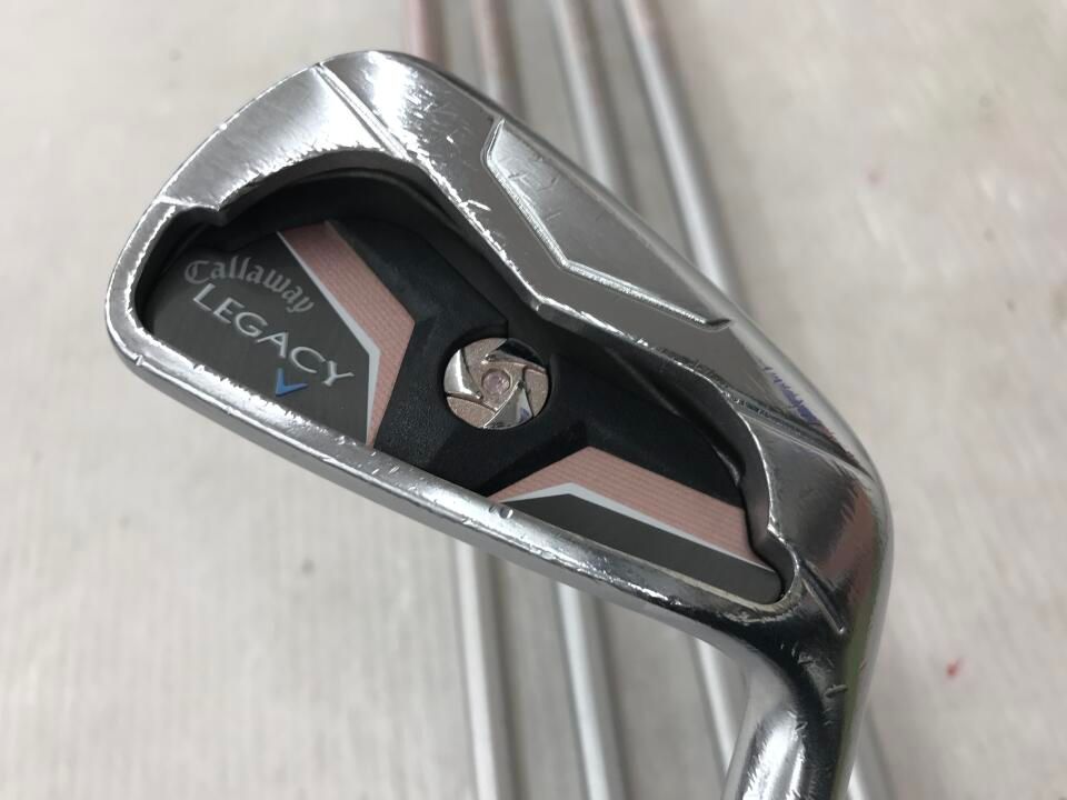 キャロウェイ　LEGACY 2012 レディス　LEGACY レディス シリーズ　Lフレックス　アイアンセット　中古【最短即日発送】