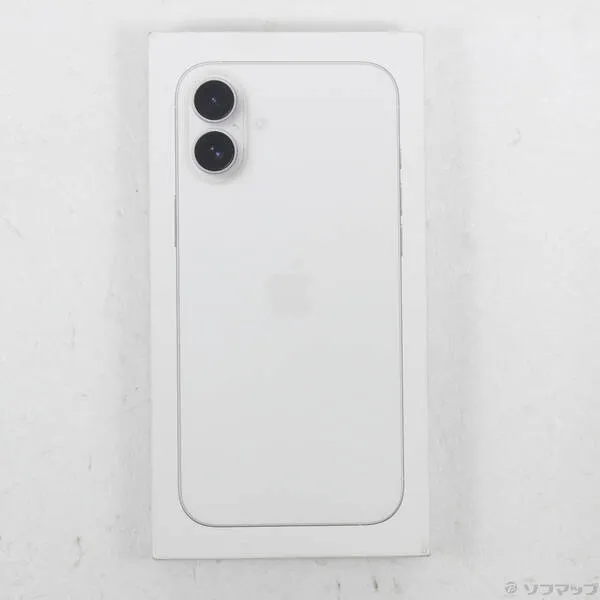 ソフマップ 〔中古品〕 iPhone16 Plus 256GB ホワイト MXVH3J／A SIM