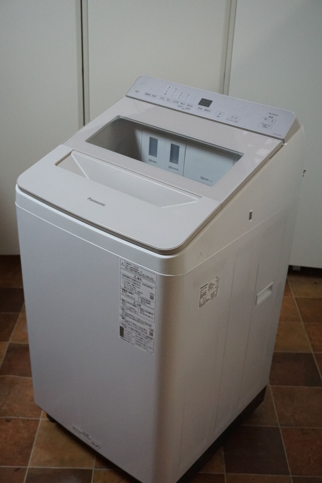 【2023年製】Panasonic 全自動洗濯機 NA-FA10K2 10kg 自動投入 AIエコナビ 美品