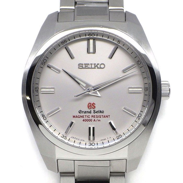 グランドセイコー Grand Seiko 腕時計 スポーツコレクション SBGX091/9F61-0AD0 9Fクオーツ 高耐磁性能モデル 夜光インデックス 夜光針 ライトグレー文字盤 SS クオーツアナログ 【中古】