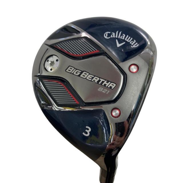 【中古】 キャロウェイ BIG BERTHA B21 3W フェアウェイウッド FW Speeder EVOLUTION for CW(B21 FW) (フレックスSR) メンズ 男性用 右利き 右用 Cランク ゴルフクラブ