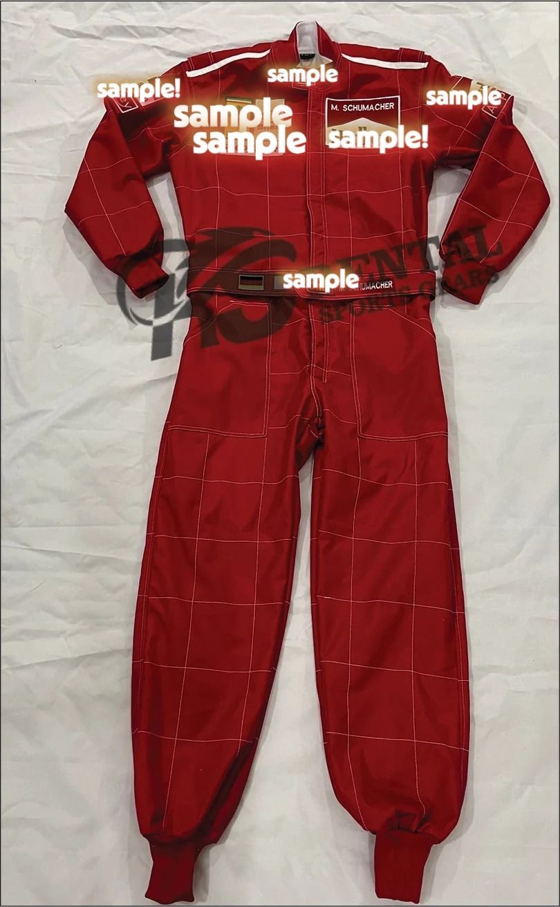 新品 ミハエル・シューマッハ　1996　レーシングカートレーシングスーツ サイズ各種レプリカ オーダーメイド★発送予定日：9月15日