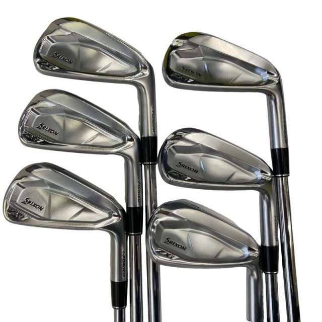 【中古】 ダンロップ SRIXON ZXi7 6S アイアンセット IR 純正特注シャフト (フレックスS) メンズ 男性用 右利き 右用 Cランク ゴルフクラブ