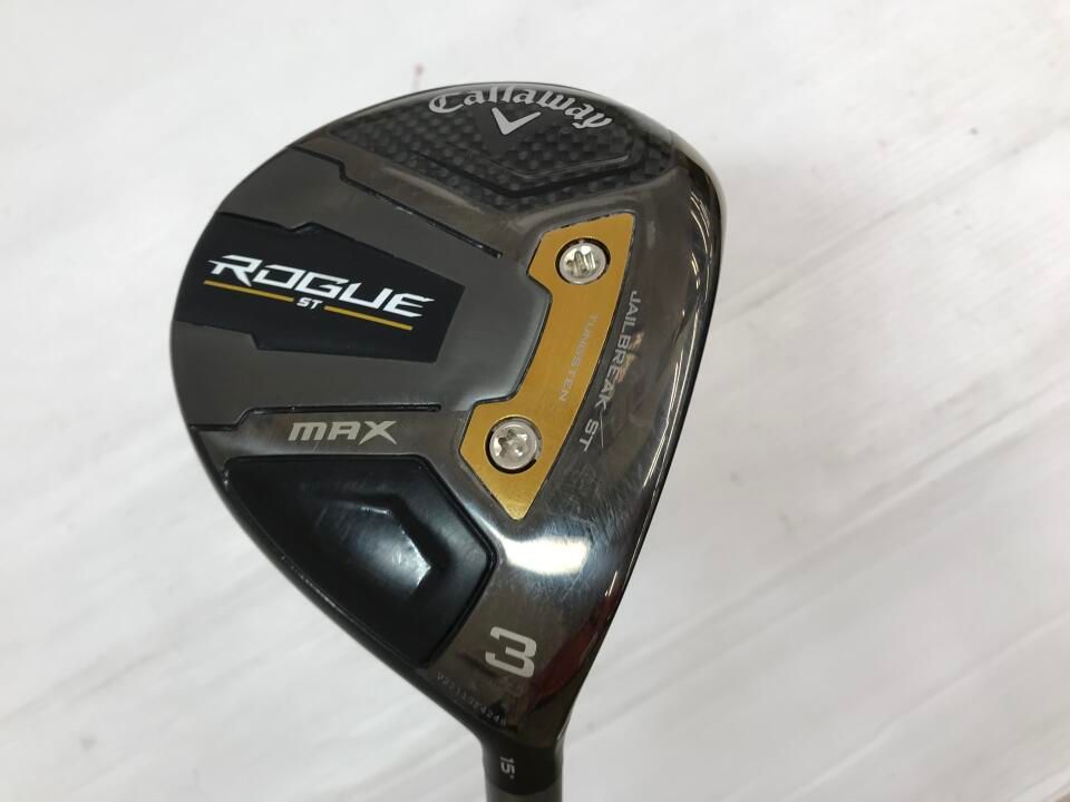 キャロウェイ　ROGUE ST MAX　15度　VENTUS 5 for Callaway　Sフレックス　フェアウェイウッド　中古　ゴルフドゥ！多摩ニュータウン店【最短即日発送】