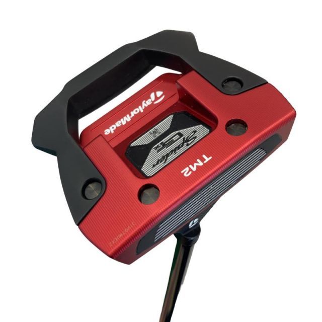 【中古】 テーラーメイド Spider GTx TRUSS RED TM2 34インチ パター PT スチール (フレックスその他) メンズ 男性用 右利き 右用 Cランク ゴルフクラブ