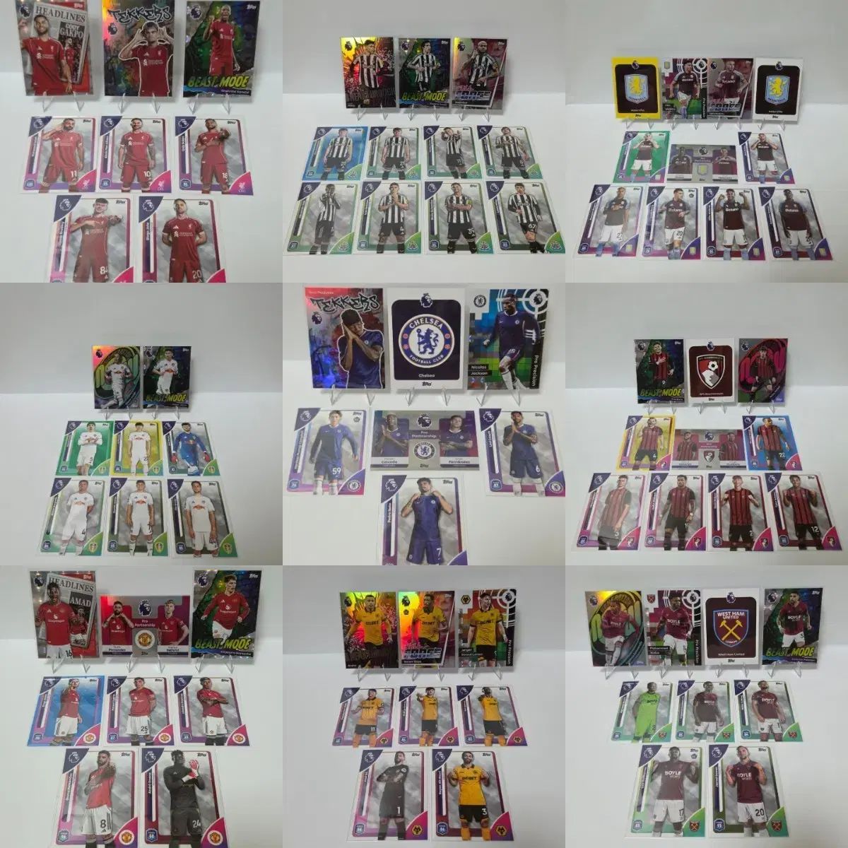 TOPPS EPL サッカーカード まとめ売り