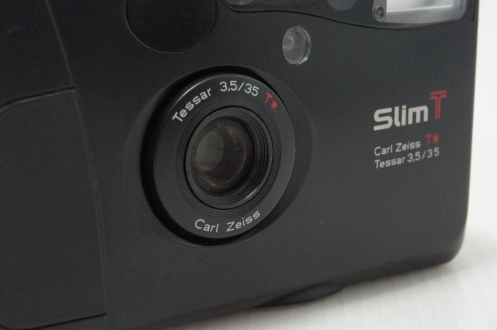 送料無料】良品 KYOCERA 京セラ Slim T (Carl Zeiss Tessar 35mm F3.5