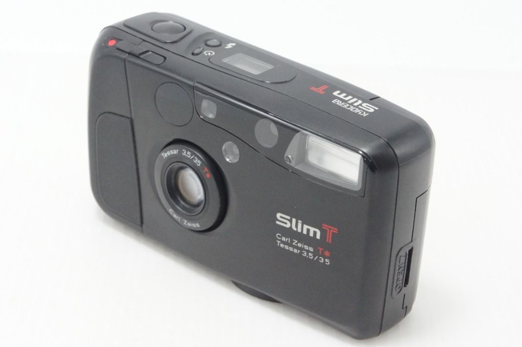 送料無料】良品 KYOCERA 京セラ Slim T (Carl Zeiss Tessar 35mm F3.5
