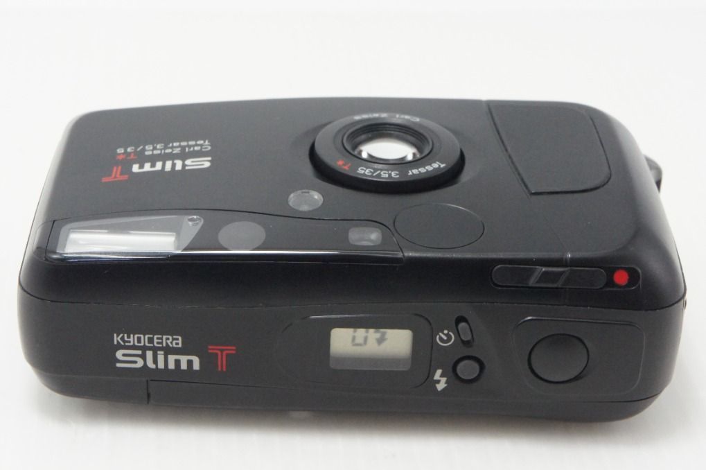 送料無料】良品 KYOCERA 京セラ Slim T (Carl Zeiss Tessar 35mm F3.5