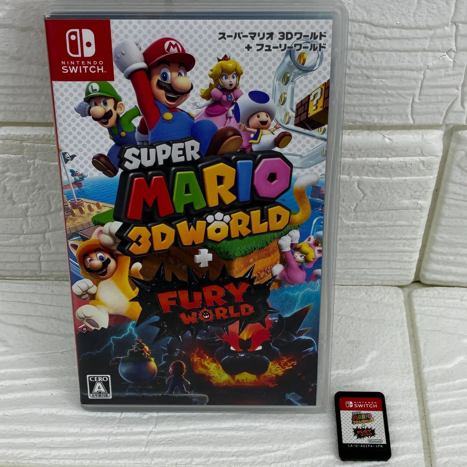 S1603 Super Mario 3D World + Fury World 267007106 - メルカリ