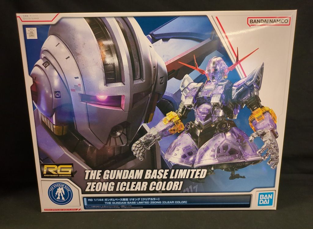 BANDAINAMCO/BANDAI SPIRITS RG 1/144 ガンダムベース限定 1/144 バンダイナムコ版 ジオング クリアカラー