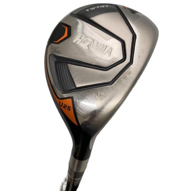【中古】 本間ゴルフ TOUR WORLD TW747 25° ユーティリティ UT VIZARD for 747(ユーティリティ) (フレックスその他) メンズ 男性用 右利き 右用 Dランク ゴルフクラブ