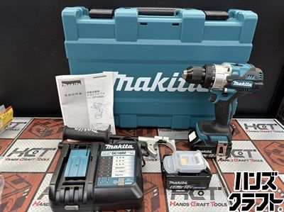 ■【未使用】マキタ makita HP486DRGX 震動ドリル 18V 充電器、バッテリー2個(18V/6.0Ah)付【ハンズクラフト宮崎新名爪店】