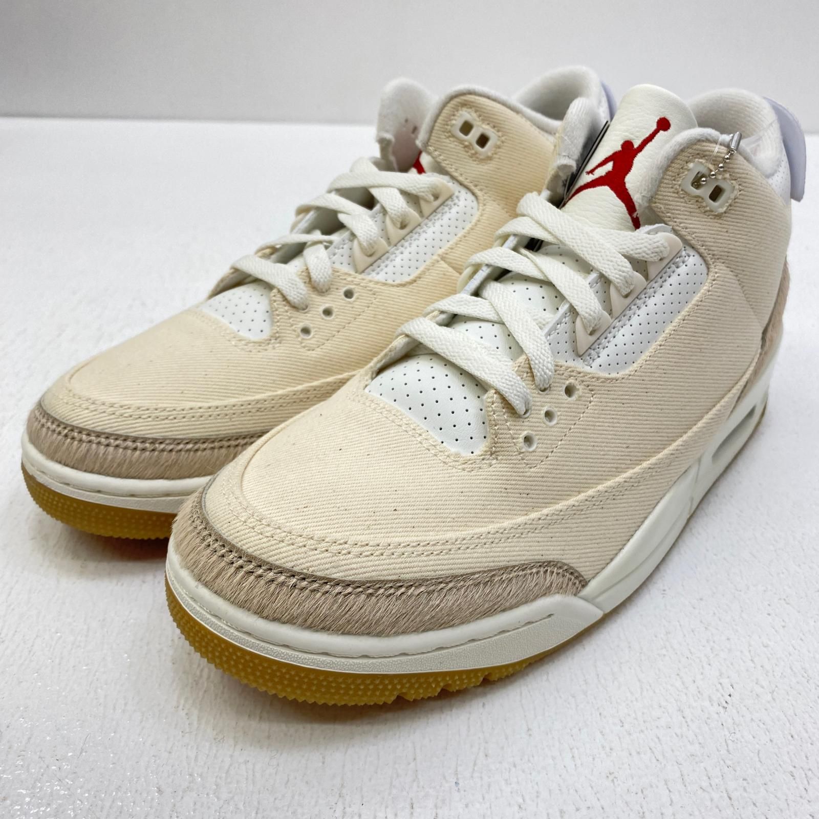 【加古川店】 中古 NIKE | ナイキ スニーカー Air Jordan 3 Retro SP ×Levi's IR0910-400 アイボリー 27cm 【126】