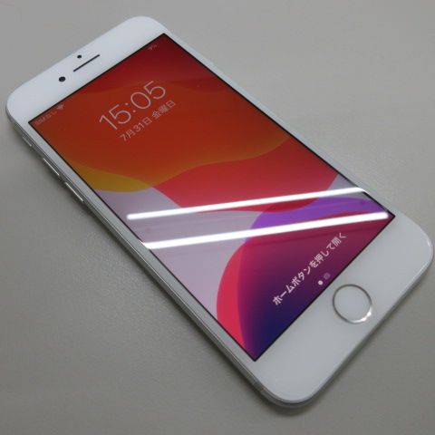 iPhone7 シルバー 128GB Apple アップル 動作確認済み アク