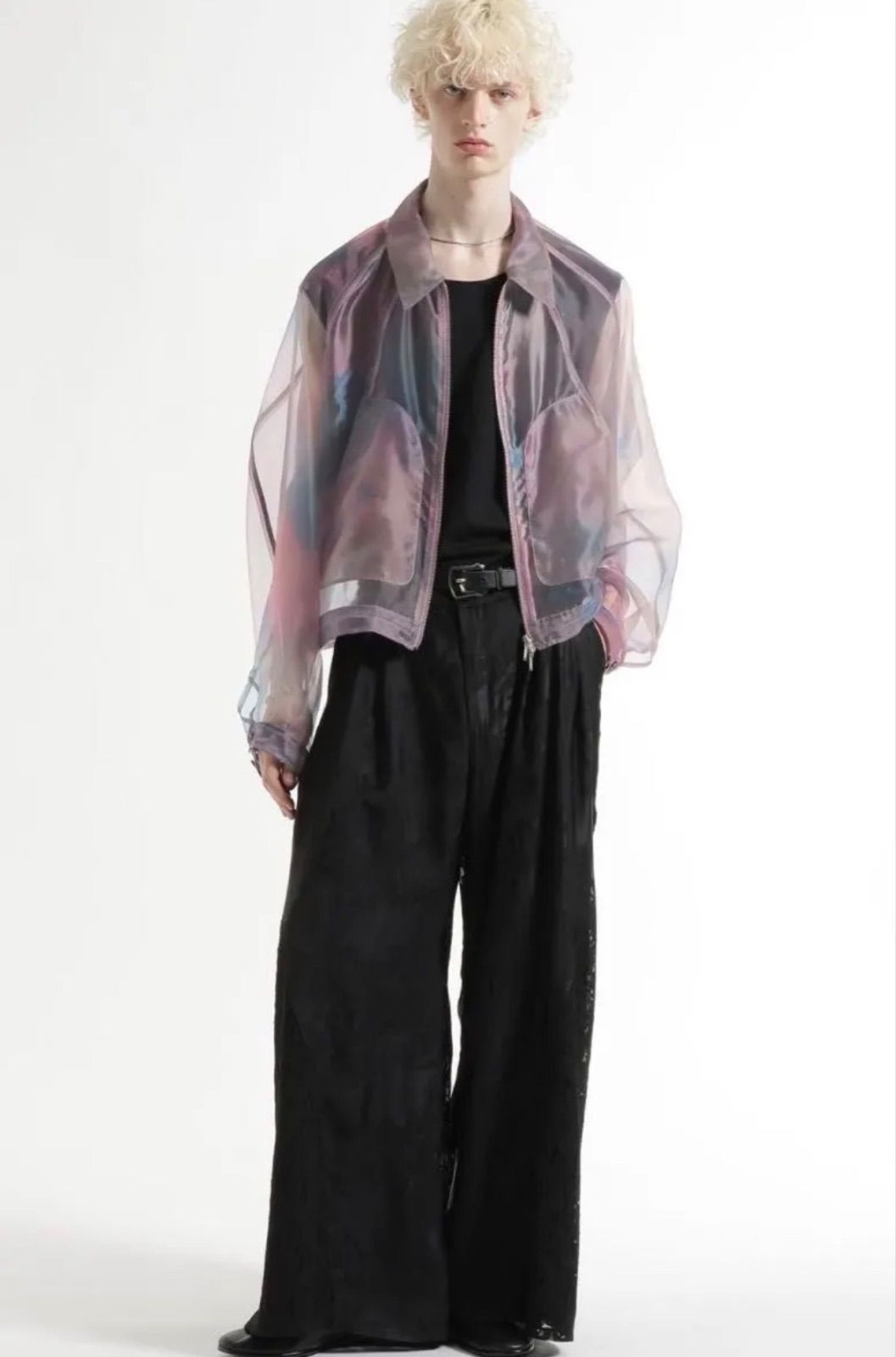 HARE シアーグラフィックブルゾン 7,600円