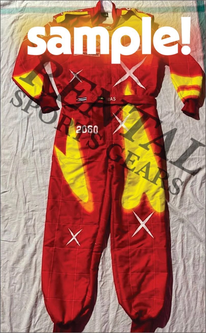 新品 ミハエル・シューマッハ　2006　レーシングカートレーシングスーツ サイズ各種レプリカ オーダーメイド★発送予定日：9月15日