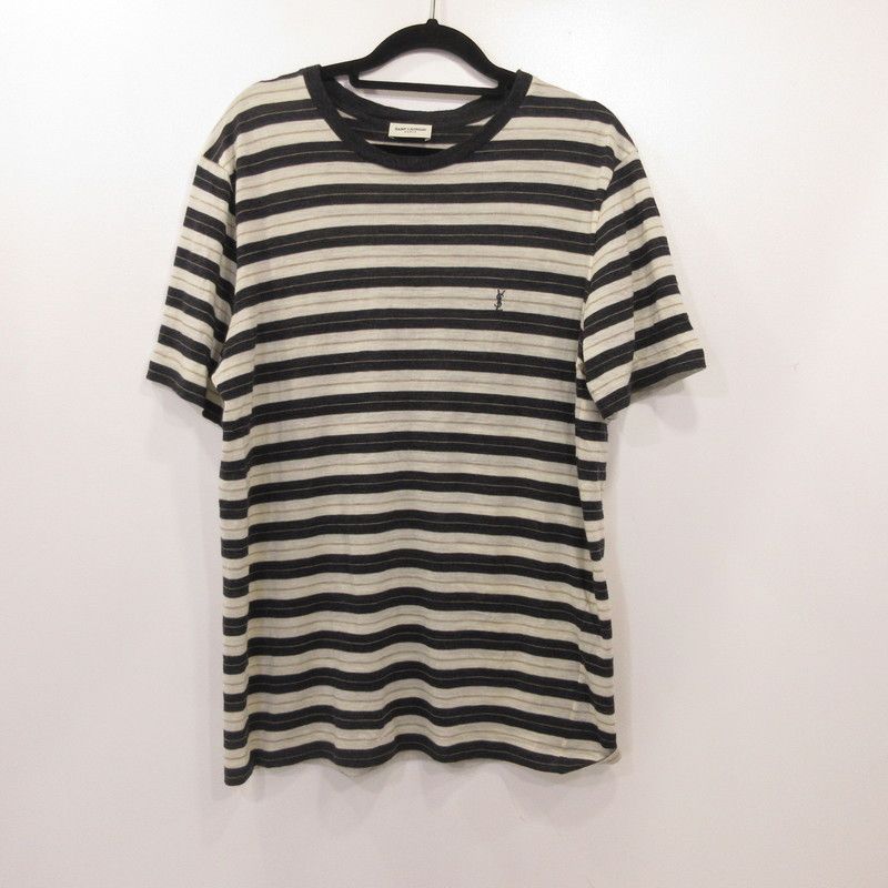 【姫路東店】 中古 SAINT LAURENT | サンローラン 半袖Ｔシャツ 633108 国内正規タグ　2020S/S サイズ：M 【135】 7,056円