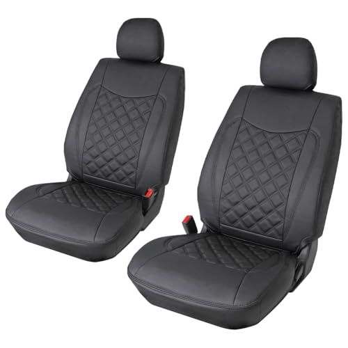 TRISTAR'S [ハイエース レジアスエース 200系 S-GL スーパーGL専用 1型?8型 対応] フロントシート用 シートカバー (ブラックステッチ)AR 3d2d505e