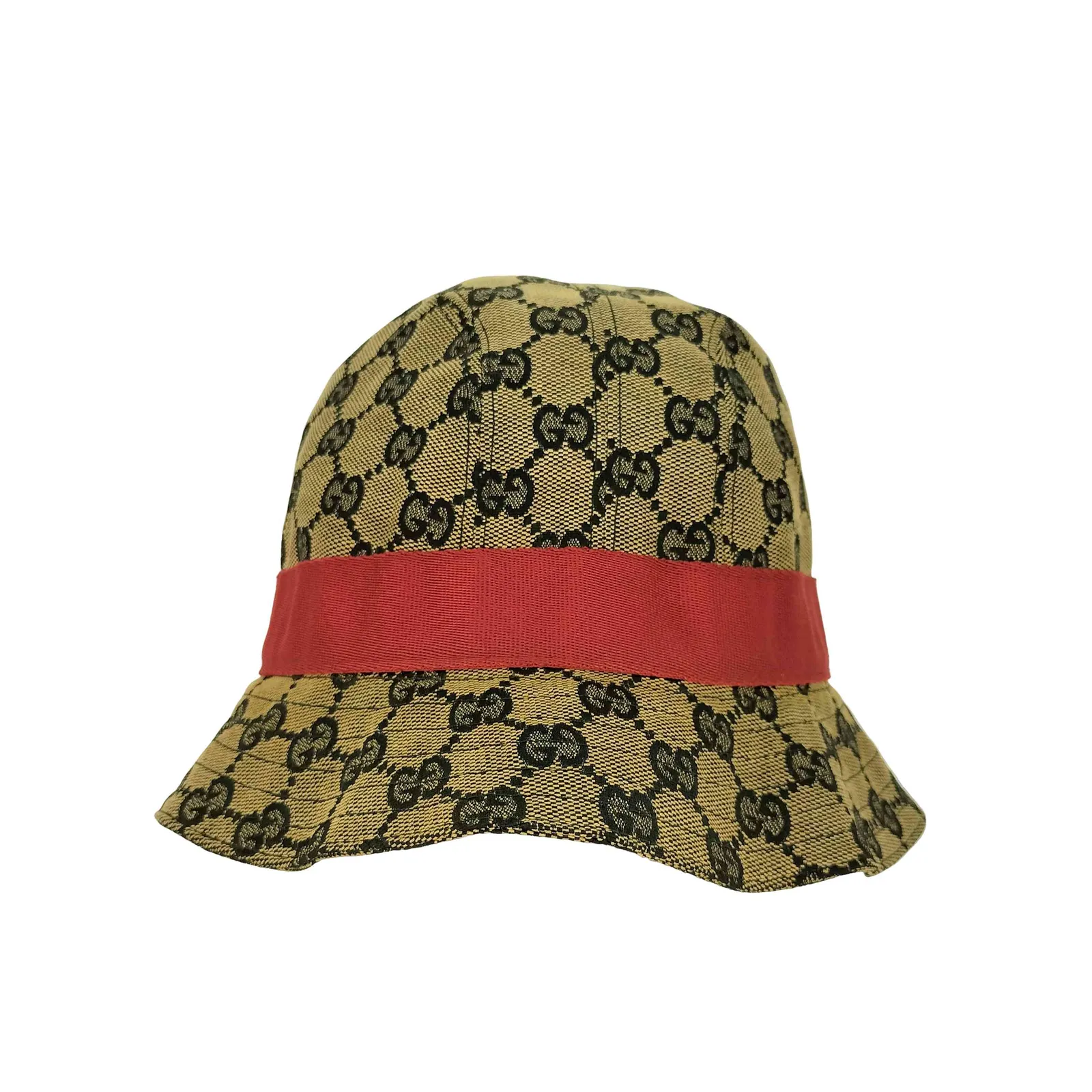 グッチ GUCCI GGキャンバス バケットハット メンズ L (やや傷や汚れ
