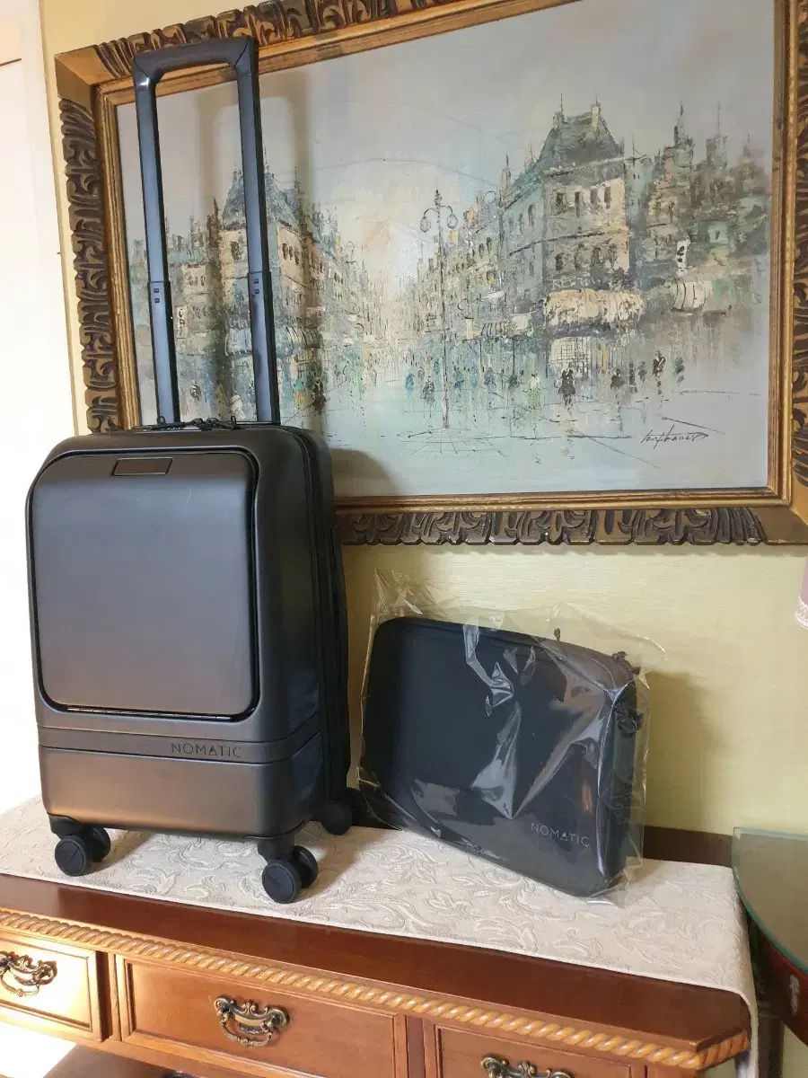 2種ほぼ新品 NOMATIC ノメティック プロ 22インチ 機内持ち込みキャリアー + ブリーフケース 書類バッグ ユニセックス