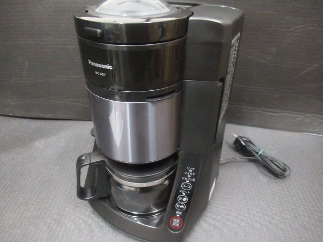 Panasonic NC-A57コーヒーメーカー中古品 中古品 美品 Panasonic パナソニック コーヒーメーカー NC-A57