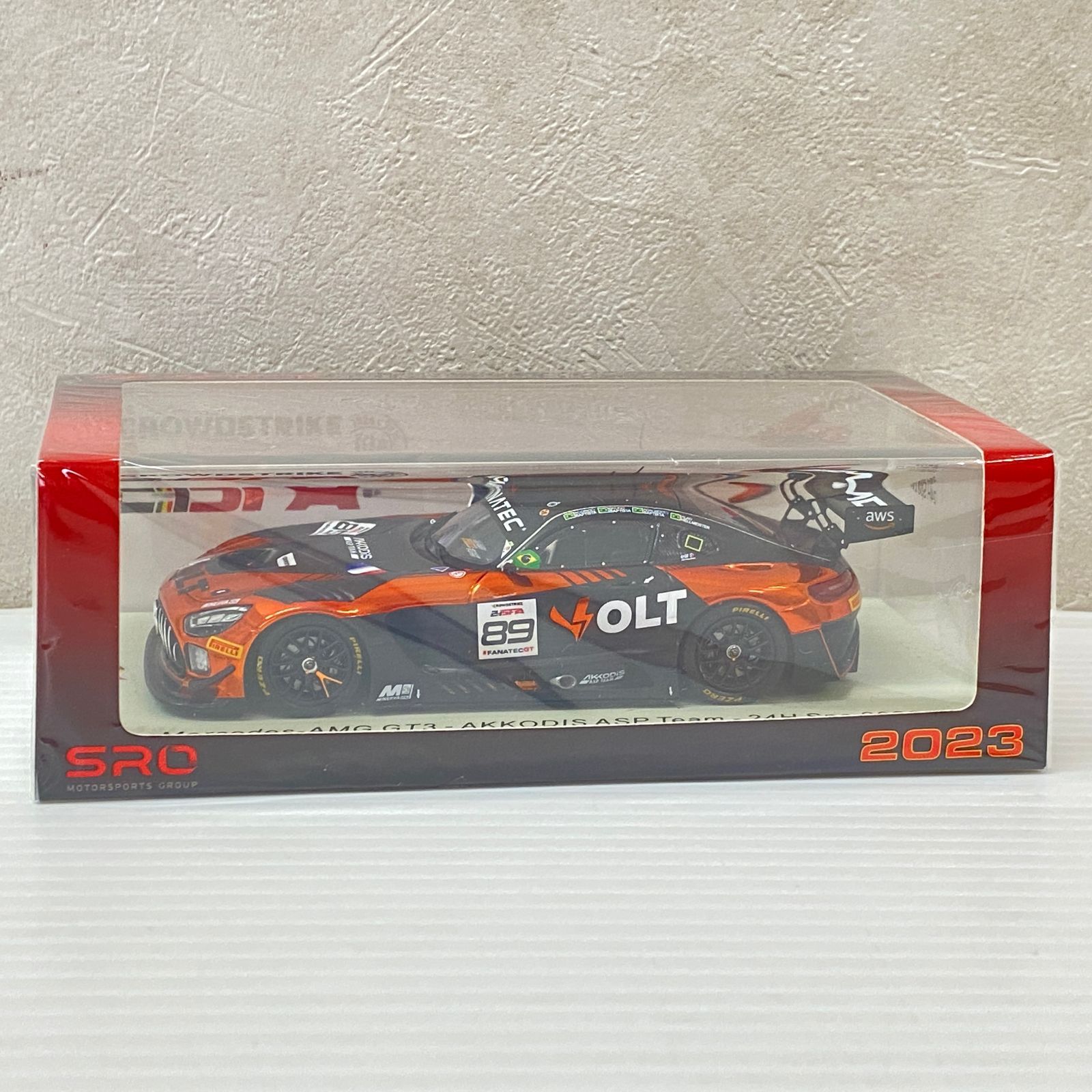 ★スパーク 1/43 Mercedes-AMG GT3 No.89 AKKODIS ASP Team 24H Spa 2023 未開封品 smsmini098332