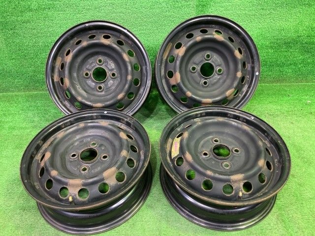 トヨタ TOYOTA 純正 ヴィッツ NCP95 ホイール スチール クロ 14インチ 5J 4穴 4本 100 42611-52493 8,833円