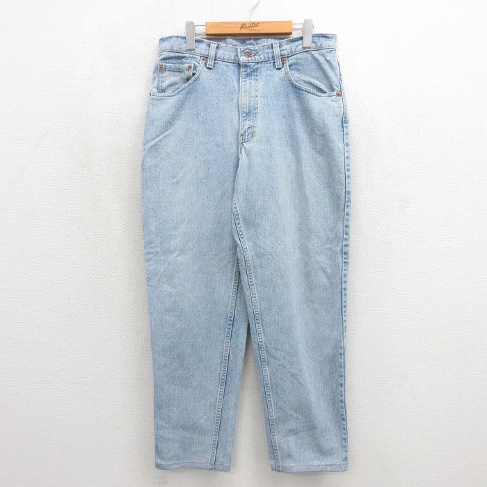 W33/古着 リーバイス Levis 560 ジーンズ メンズ 90年代 90s ネイビー デニム【spe】 26jul27