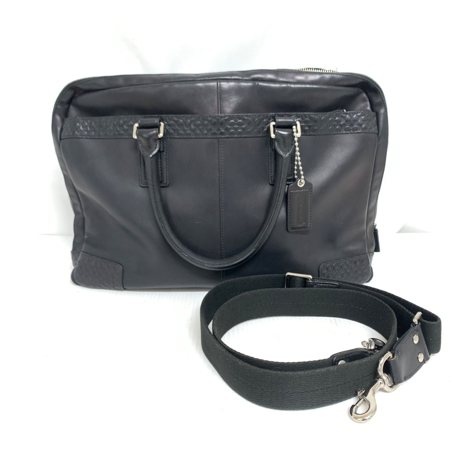【USED】コーチ COACH ブリーフケース 2Wayショルダーバッグ　　M80803-2