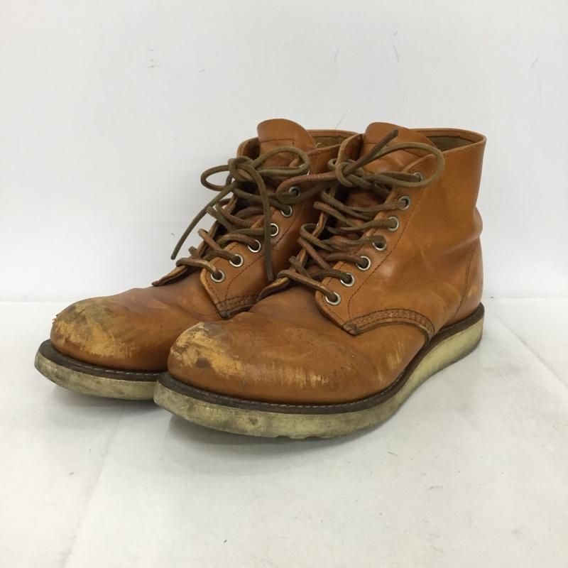 RED WING レッドウィング ブーツ ショートブーツ 9871 6inch CLASSIC ROUND TOE 犬タグ USA8D 26cm 11,935円
