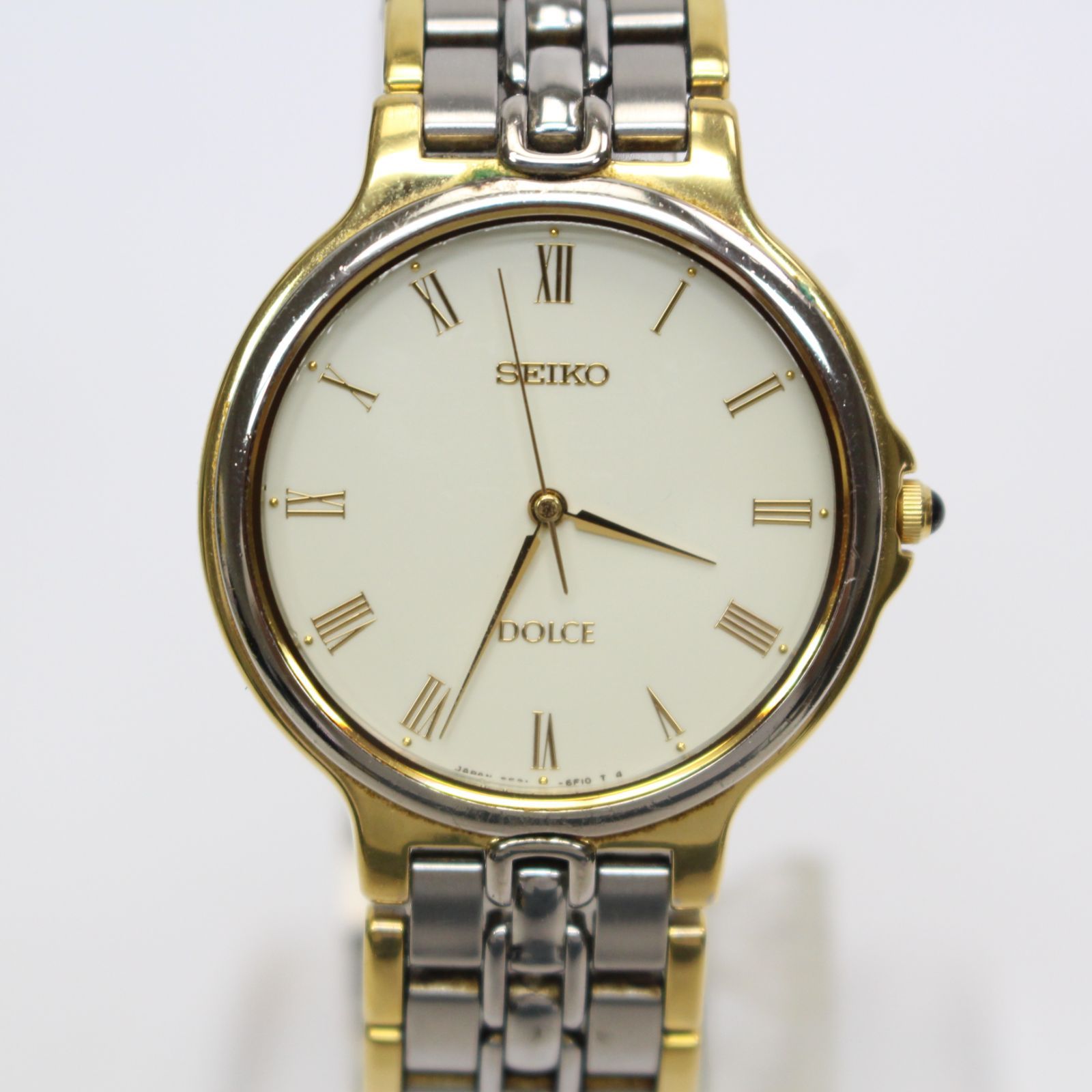 669)【電池交換済み】SEIKO セイコー ドルチェ 5E31-6E60 メンズ腕時計